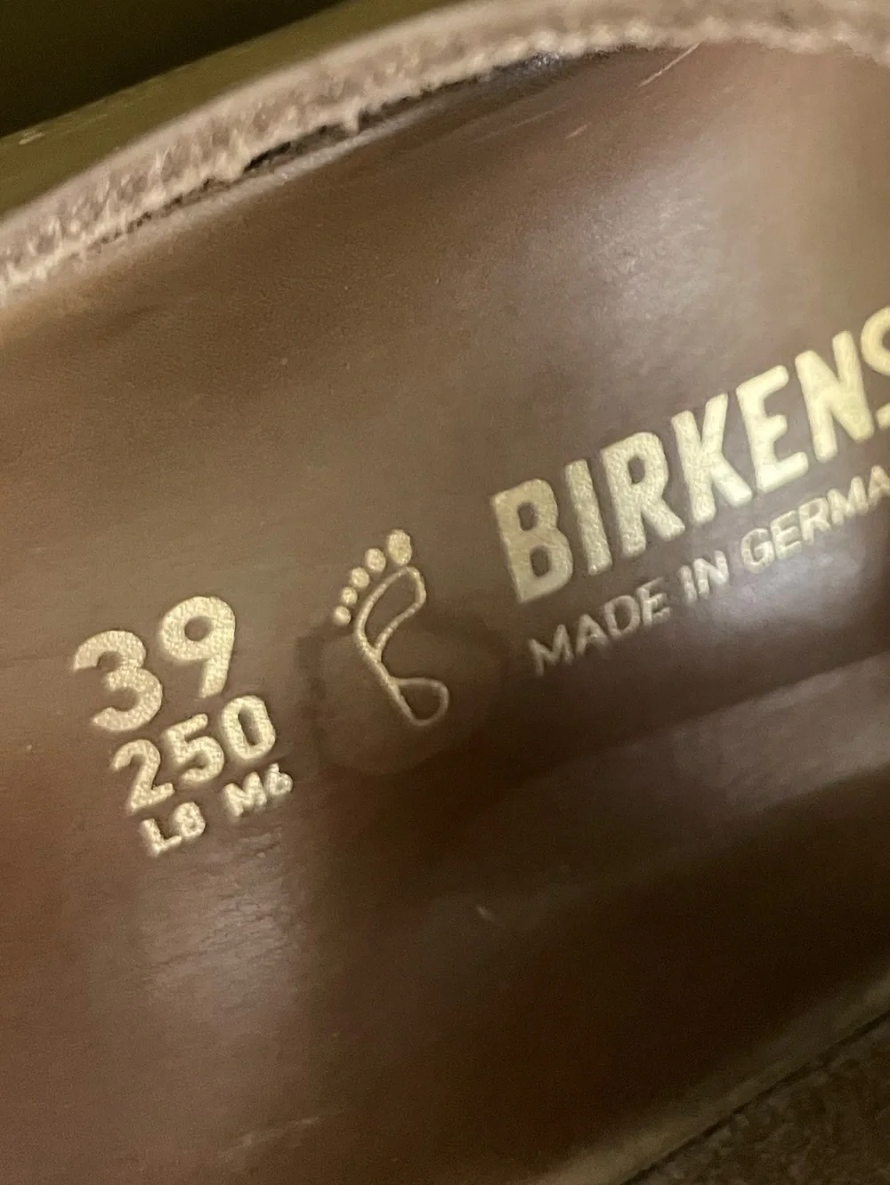 Birkenstock Big Buckle High Shine Leather Green Size 39 Regular Width - Picture 7 of 10